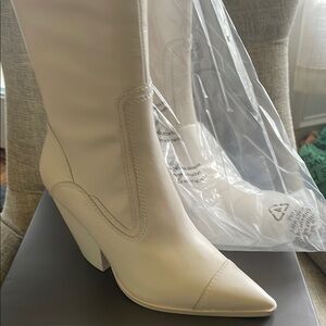 Women's White Boots